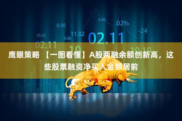 鹰眼策略 【一图看懂】A股两融余额创新高，这些股票融资净买入金额居前